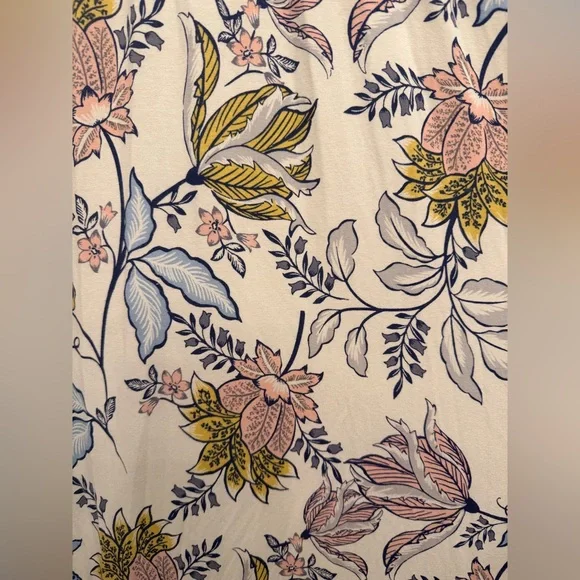 Rachel Zoe Floral Maxi Dress XS Boho Tiered Halter Dress Spring Summer - Picture 8 of 12